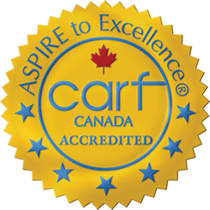 CARF Accredited gold seal