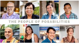 The People of posAbilities portrait collage