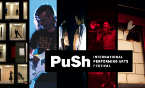 PuSh festival shows collage